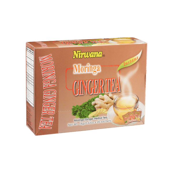 Herbal Moringa Ginger  Tea (20 Sachets) - Image 2