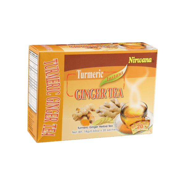 Herbal Turmeric Ginger Tea (20 Sachets) - Image 2