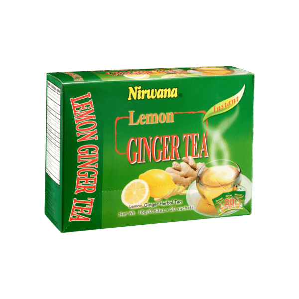 Herbal Lemon Ginger Tea (20 Sachets) - Image 2