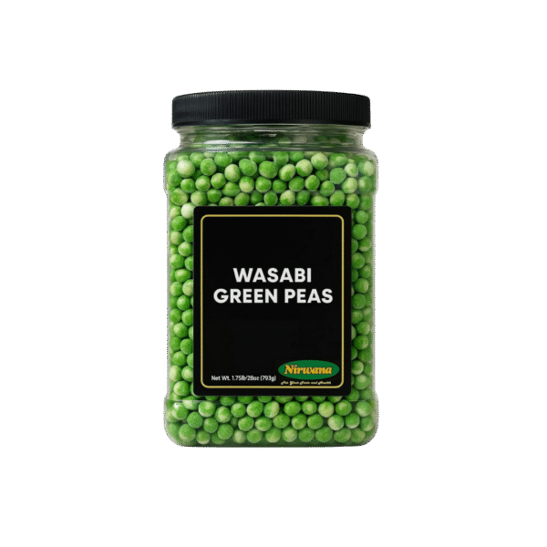 wasabi green peas