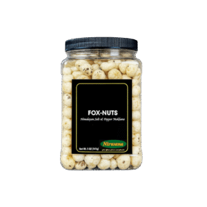 Roasted Fox Nuts – Himalayan Salt & Black Pepper – 5oz