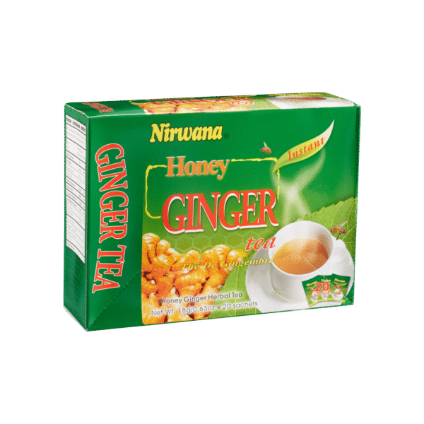 Herbal Honey Ginger Tea (20 Sachets) - Image 2